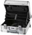 JSA Gemini Kombinationsschloss Pilotenkoffer Aluminium Silber 45172 1292337