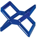 DURABLE CARRY H&auml;ngeregisterbox DIN A4 30 Mappen Kunstoff Blau 26000-BU