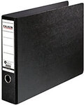 Falken Ordner Breit DIN A3 80 mm Schwarz 2 Ringe Kunststoff Querformat 6674400