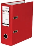 Falken Ordner Breit DIN A5 80 mm Rot 11285657 Kunststoff Hochformat 1203645