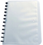 OXFORD Ringmappe Vario-Zipp DIN A4 Transaprent PP (Polypropylen) 26,5 x 2,1 x 31 cm