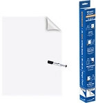 Legamaster Magic-Chart XL Whiteboardfolie 7-159154 120 x 90 cm einfarbig wei&szlig; Rolle
