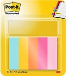 Post-it Index-Haftstreifen Blau, Orange, Rosa, Gelb 5 Bl&ouml;cke &agrave; 50 Blatt...