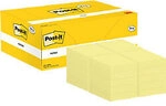 Post-it Haftnotizen 38 x 51 mm Kanariengelb 100 Blatt 16 Bl&ouml;cke + 4 Gratis...