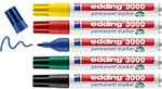 edding 3000 Permanentmarker 100% Recycelt Mittel Filzspitze 1,5 - 3 mm Farbig
