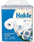 Hakle Classic Toilettenpapier 3-lagig 10117 24 Rollen &agrave; 150 Blatt 8016545