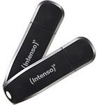 INTENSO USB-Stick 3533494 Schwarz 64 GB 2 St&uuml;ck 1188071