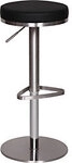 WOHNLING Barhocker WL1.293 Schwarz Edelstahl 1273202