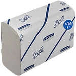 Scott Essential Papierhandt&uuml;cher V-falz (zick-zack) Wei&szlig; 2-lagig 6609 16...