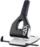 SAX 618 2 L&ouml;cher Registraturlocher Metall 65 Blatt 618 Schwarz 5036692