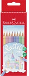Faber-Castell Pastel Buntstifte Farbig sortiert 10 St&uuml;ck 1215568