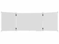 Legamaster UNITE PLUS Faltbares Whiteboard Emaille Magnetisch 150 x 100 cm