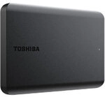 Toshiba 1 TB Externe HHD Tragbar Canvio Basics 2022 USB 3.2 (Gen 1) Schwarz 1185509