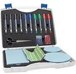 magnetoplan Pr&auml;sentations-Kit Moderationskoffer Schwarz Wei&szlig; 34 x 27,5 cm...