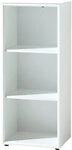 GERMANIA Melamin B&uuml;cherregal 2 Fachb&ouml;den 500 x 370 x 1.200 mm Wei&szlig; 3926734