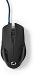 Nedis Gaming-Maus GMWD110BK Verkabelt Schwarz 1284271