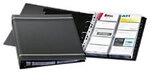 DURABLE Visitenkartenbuch Visifix DIN A4 400 Karten Anthrazit 31,5 x 5,4 x 25,5...