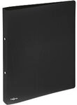 PAGNA Ringbuch 2 Ringe 25 mm Polypropylen DIN A4/A5 Schwarz 1183077