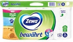 Zewa Bew&auml;hrt Toilettenpapier 3-lagig Wei&szlig; 16 Rollen &agrave; 150 Blatt 1202342