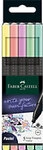 Faber-Castell Grip Fineliner 0.4 mm Farbig sortiert 5 St&uuml;ck 1215566