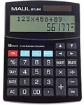 Maul Business Pro Tischrechner 24 -stelliges Display Schwarz Solar, Batterie MTL 800
