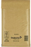 Mail Lite Luftpolster-Luftpolster-Versandtaschen B/00 Gold Ohne Fenster 120 (B)...