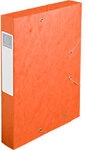 Exacompta Archivbox 16017H DIN A4 Karton 25 (B) x 33 (H) cm Orange 6,0 cm 10 St&uuml;ck