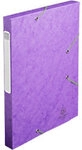 Exacompta Archivbox 18515H DIN A4 Karton 25 (B) x 33 (H) cm Violett 2,5 cm 25 St&uuml;ck