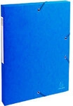 Exacompta Archivbox 50302E DIN A4 Karton 25 (B) x 33 (H) cm Blau 2,5 cm 8 St&uuml;ck