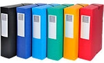 Exacompta Archivbox 50830E DIN A4+ Pressspankarton 25 (B) x 33 (H) cm Farbig...
