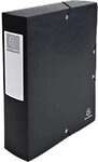 Exacompta Archivbox 50831E DIN A4+ Karton 25 (B) x 33 (H) cm Schwarz 8,0 cm 6...