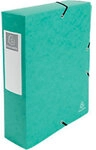 Exacompta Archivbox 50833E DIN A4+ Karton 25 (B) x 33 (H) cm Gr&uuml;n 8,0 cm 6 St&uuml;ck
