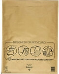 Mail Lite Luftpolster-Versandtaschen K/7 Gold Ohne Fenster 350 (B) x 470 (H) mm