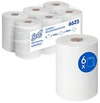Scott Control Slimroll Papierhandt&uuml;cher Wei&szlig; 1-lagig 990 m 6623 6 St&uuml;ck 1167560