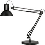 Unilux Success 80 Schreibtischlampe E27 Schwarz 400 x 200 x 400 mm 1200252