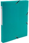 Exacompta OpaK Archivbox 59683E DIN A4 PP (Polypropylen) 25 (B) x 33 (H) cm Gr&uuml;n 2,5