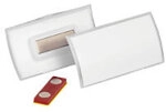 DURABLE CLICK FOLD Namensschild Magnet 825919 7,5 x 4 cm 10 St&uuml;ck 1282408