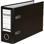 Falken Ordner Breit DIN A5 75 mm Schwarz 11285715 Kunststoff Querformat 1203641