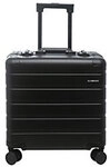 ALUMAXX Gravity Trolley-Koffer 42 x 22,5 x 44 cm Aluminium Schwarz 1292335