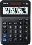 Casio Tischrechner MS-10F 10-stelliges Display Schwarz 1195290