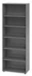 Hammerbacher Spanplatte Regal 5 Fachb&ouml;den Graphit 1148563