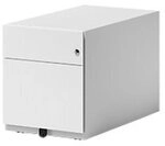 Bisley Rollcontainer Note mit seitlicher Griffleiste und einer Universalschublade &agrave;