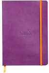 Rhodia Notizbuch Spezial Liniert Geleimt PU Softcover Violett Nicht perforiert