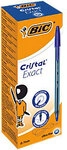 BIC Cristal Exact Kugelschreiber Blau Extra Fein 0.28 mm 20 St&uuml;ck 1033675