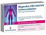 IBUPROFEN Heumann Schmerztabletten 400 mg 10 St