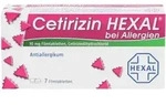 CETIRIZIN HEXAL Filmtabletten bei Allergien 7 St