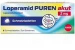 LOPERAMID PUREN akut 2 mg Schmelztabletten 6 St