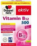 DOPPELHERZ Vitamin B12 500 Tabletten 30 St