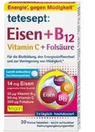 TETESEPT Eisen+B12 Vitamin C+Fols&auml;ure Filmtabl. 30 St