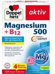 DOPPELHERZ Magnesium 500+B12 2-Phasen Depot Tabl. 120 St